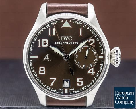 iwc pilot antoine de saint exupery|iwc schaffhausen big pilots.